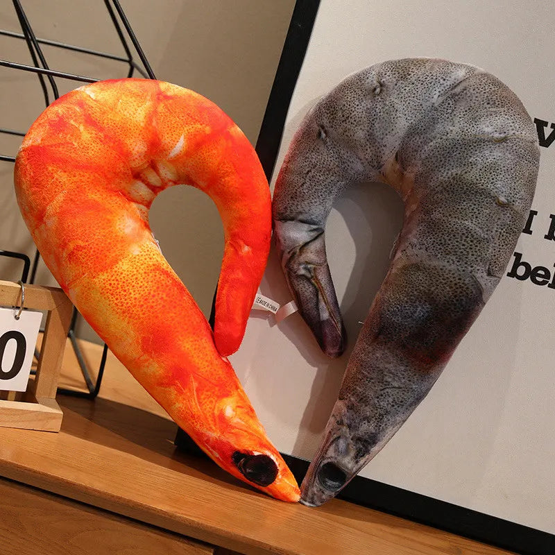 Cooked Seafood Plush lobster claw variant bold red novelty stuffed toy
