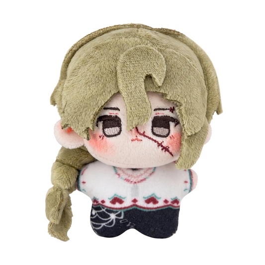Corvus plushie from Reverse 1999 standing upright front view 10cm