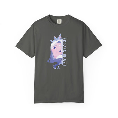 Cryo empress shirt in comfort colors 1717 heavyweight cotton with ice queen anime artwork

