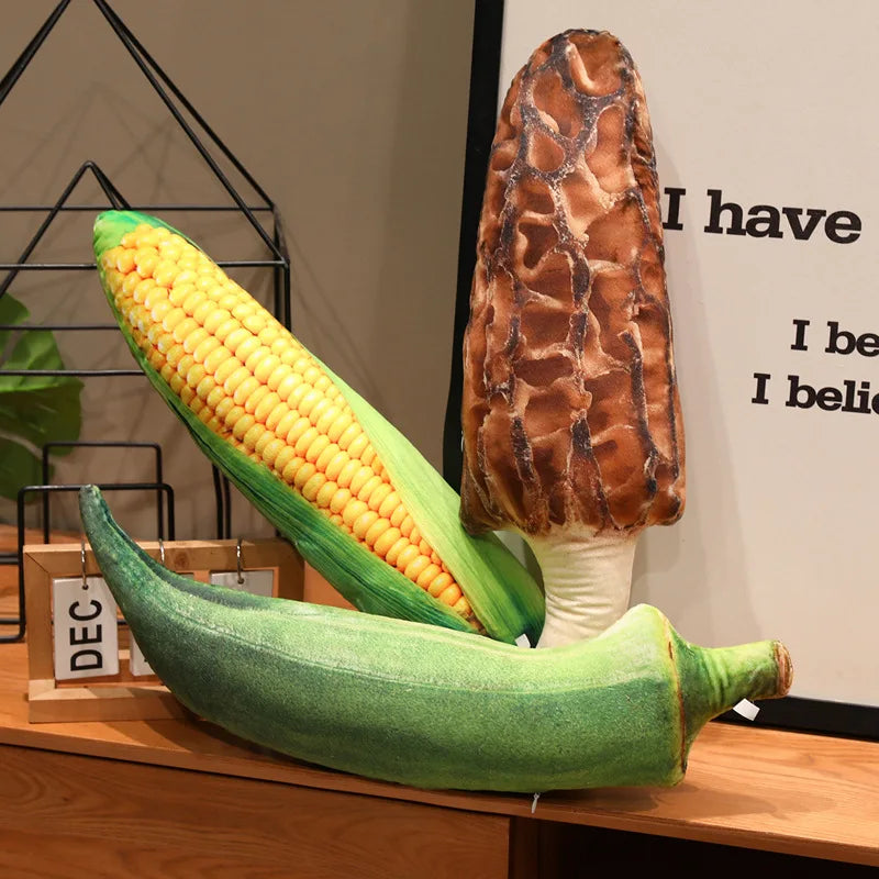 Cucumber plush toy 50cm funny food plushie soft squishy novelty gift for home decor