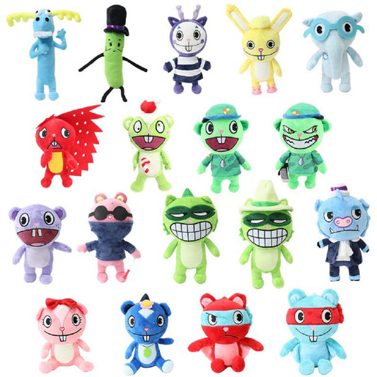 Cuddles plush from Happy Tree Friends yellow bunny stuffed animal 30cm
