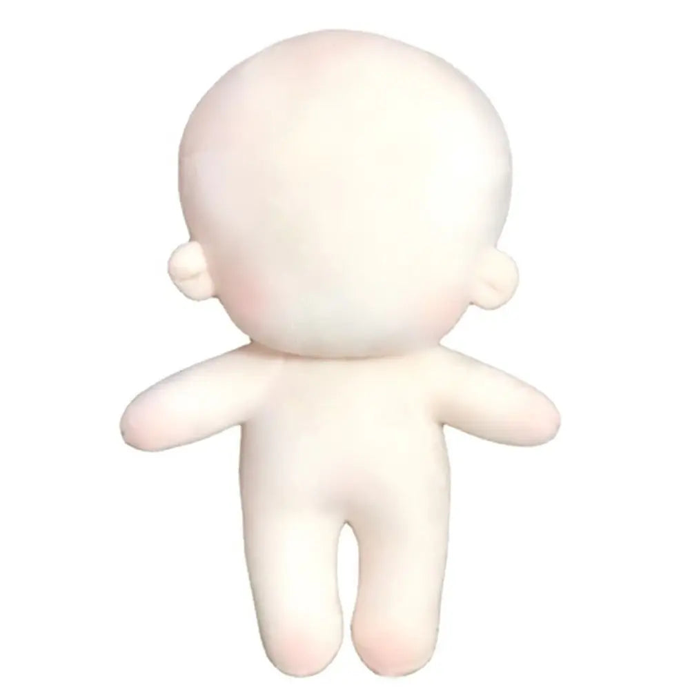 Customizable plush base 20cm soft fabric humanoid doll
