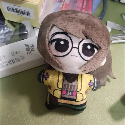 Cute agent plush toy gaming gift for tactical FPS fans
