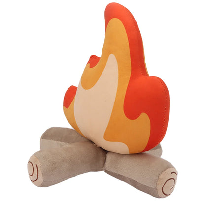 Cute fire stuffed animal 30cm short plush PP cotton