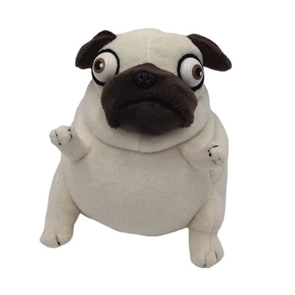 Cute pug toy handmade soft PP cotton filled
