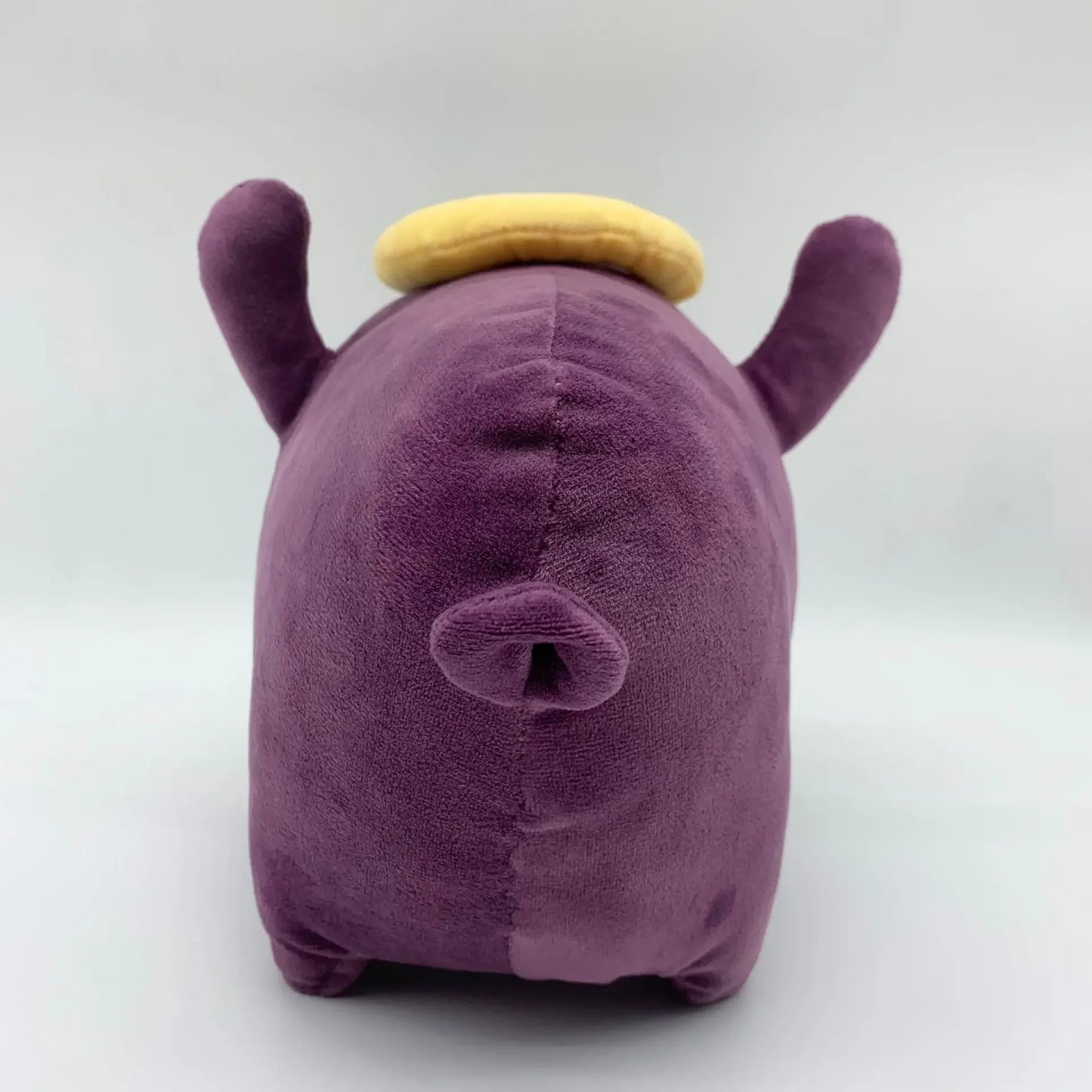 Cute purple octopus stuffed animal inspired by popular VTuber mascot
