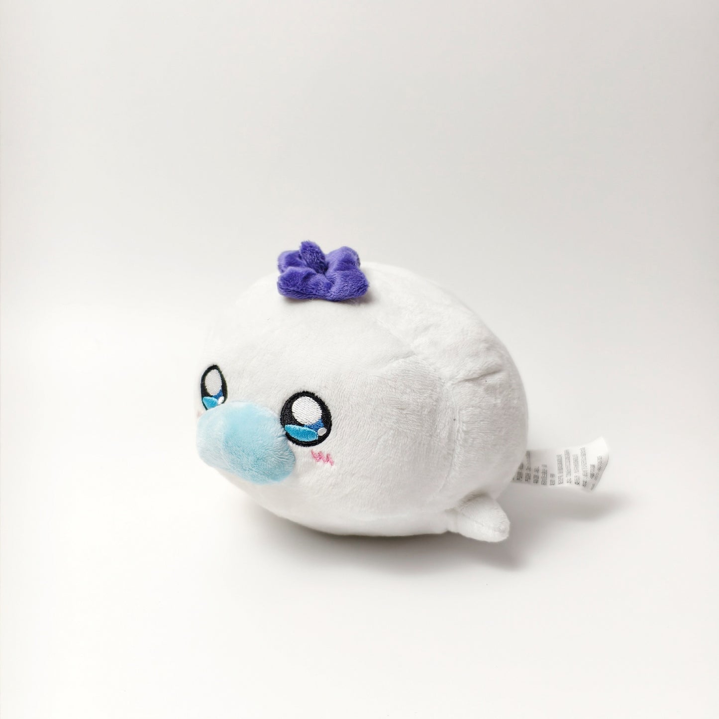 Cute seal plush with large watery eyes Maojou de Oyasumi inspired
