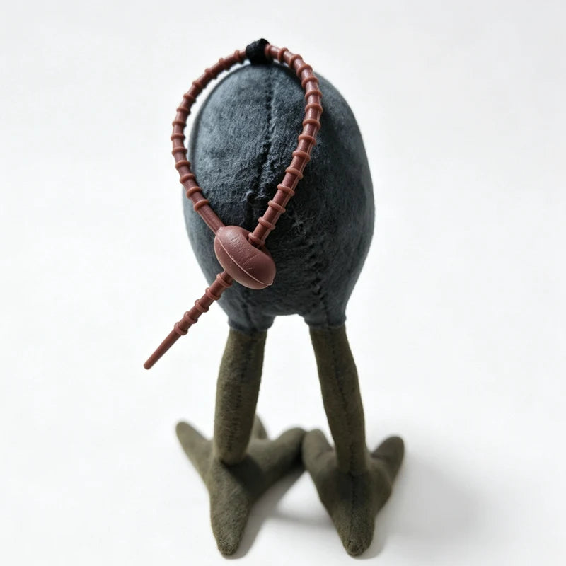 DAMN!!! bird plush next to size reference - 16cm small size