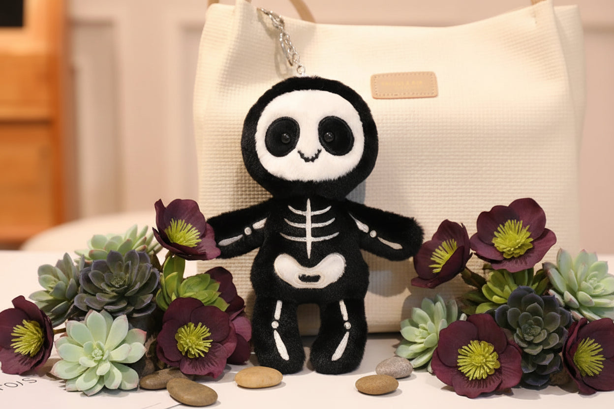33-50cm Skeleton Mummy Plushie - Kawaii Halloween Stuffed Animal