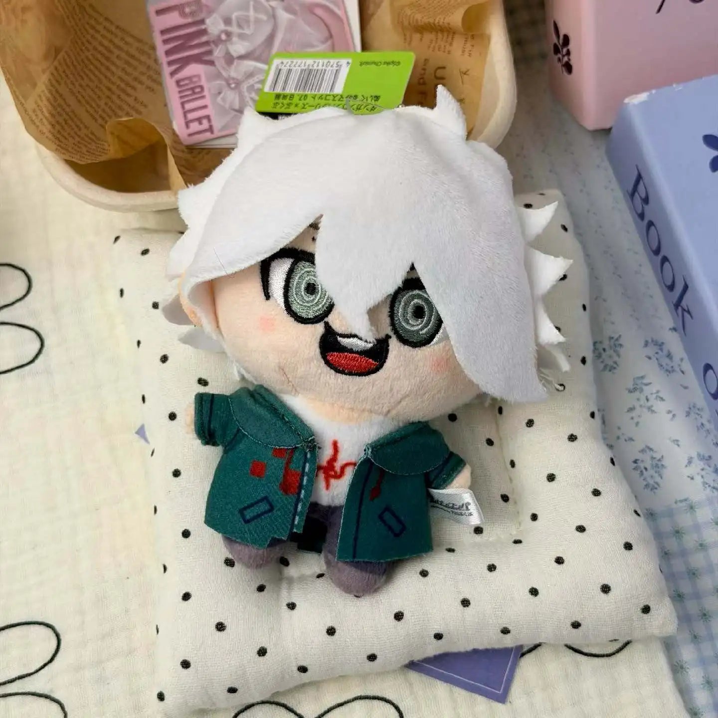 Danganronpa plush gift for visual novel fans premium cotton embroidered
