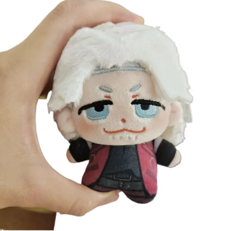 Dante plush toy side view soft filling
