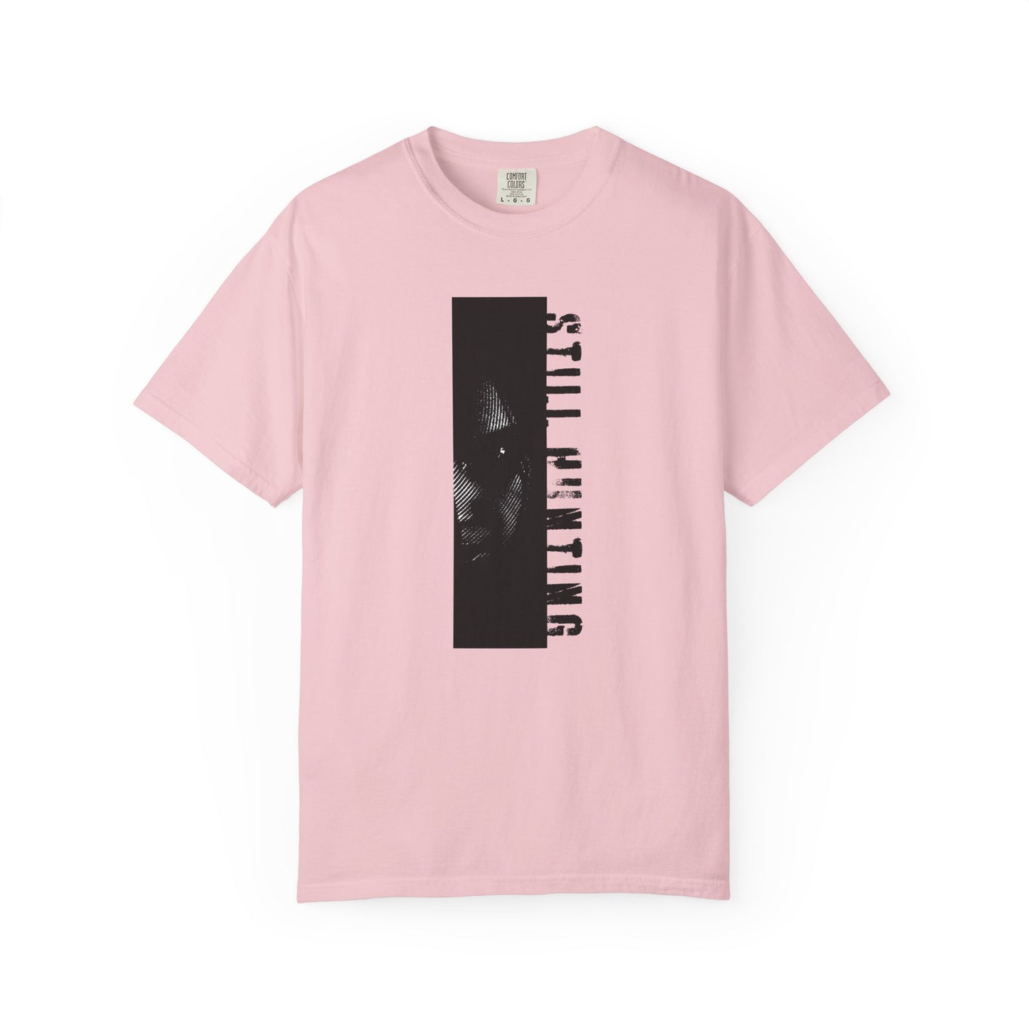 Dark aesthetic graphic tee folded stack multiple sizes S to 3XL product display
