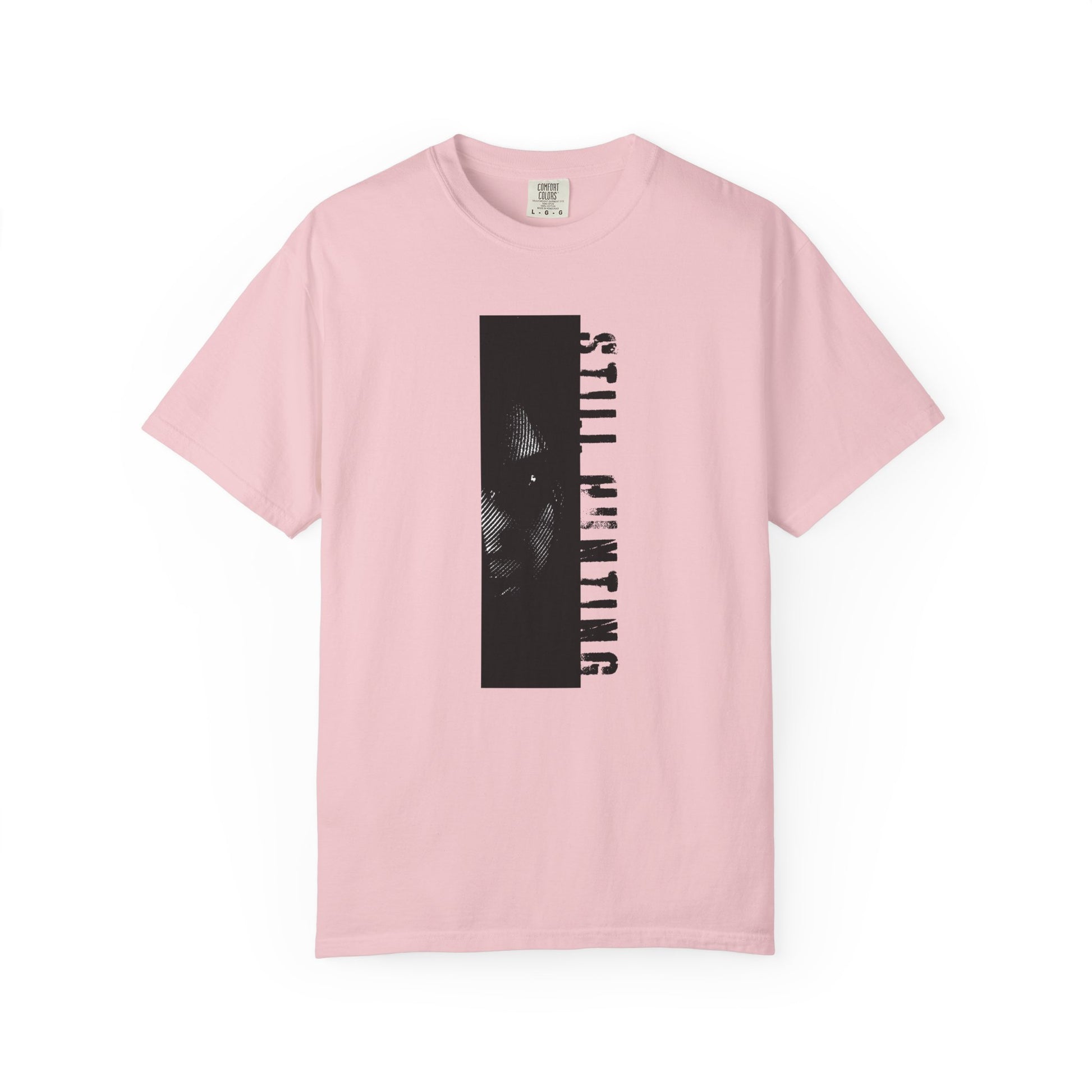Dark aesthetic graphic tee folded stack multiple sizes S to 3XL product display
