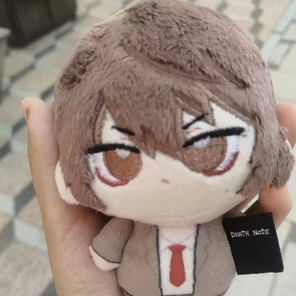 Death Note manga character plush dolls for shelf decor