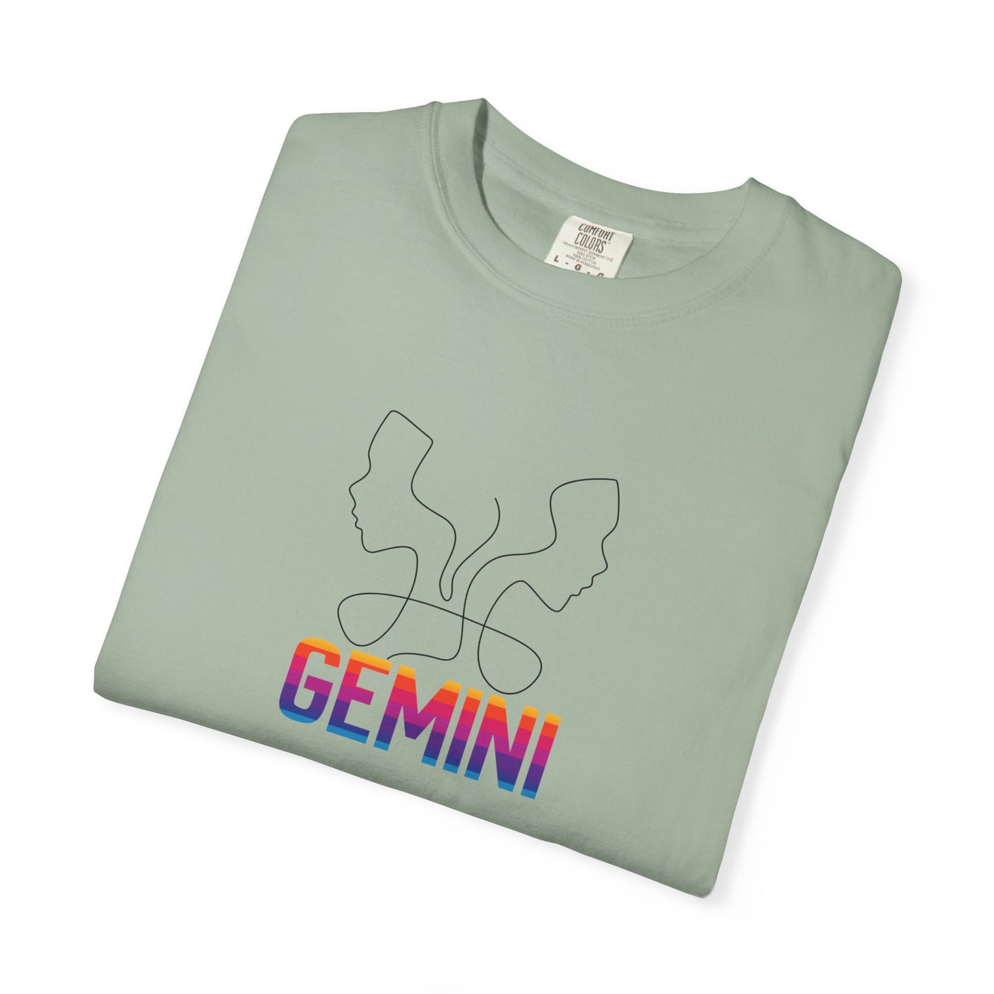 Detailed view of the Comfort Colors 1717 garment-dyed t-shirt.