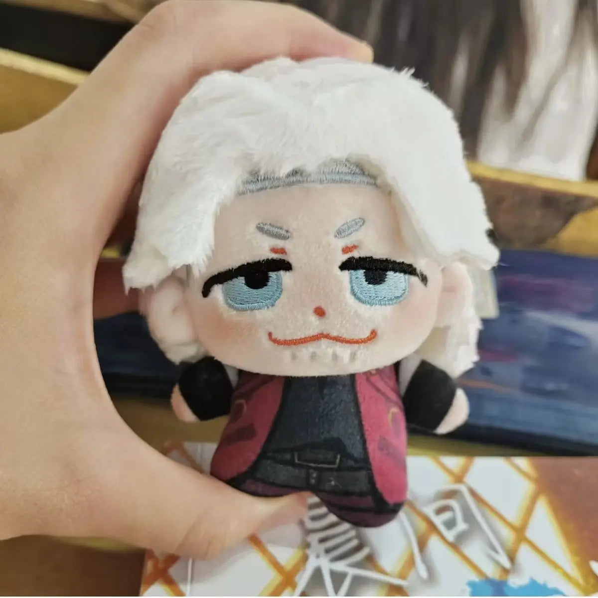 Devil May Cry plush collectible desk display
