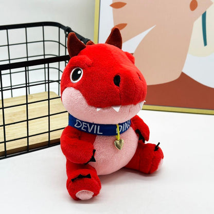 Devil dinosaur fan merchandise plush figure desk display
