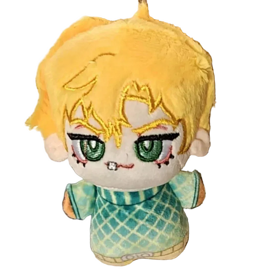 Diego Brando Dio plush 10cm mini pendant front view
