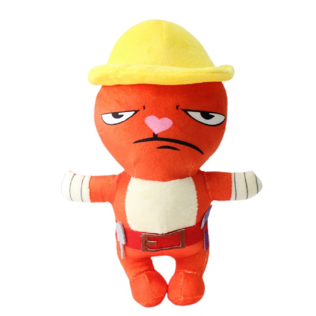 Disco Bear plush groovy orange 1970s character from HTF series