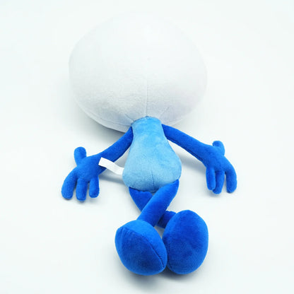 Doodle character plush collectible gift flat lay
