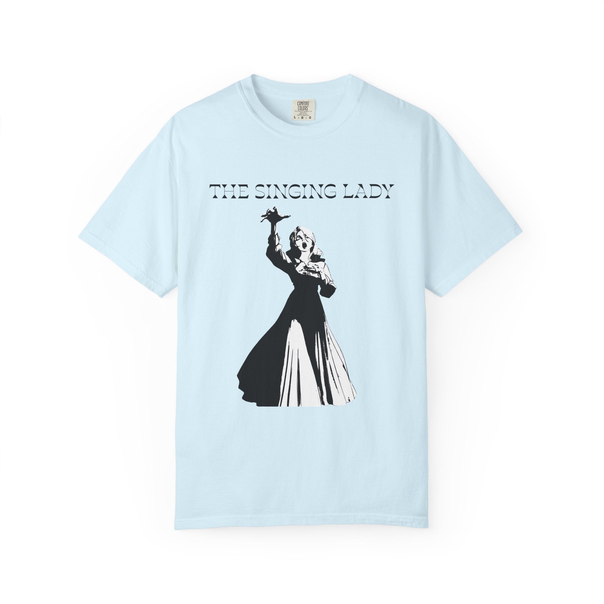 Dramatic silhouette tee inspired by the trending opera aesthetic
