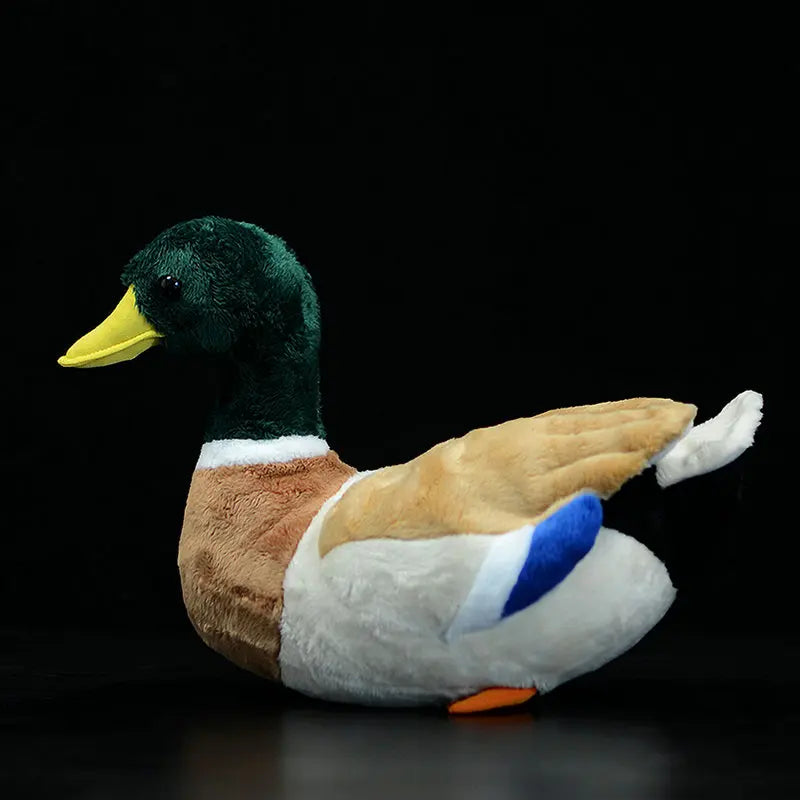 Duck plush duo gift ready mallard and snowy white duck set