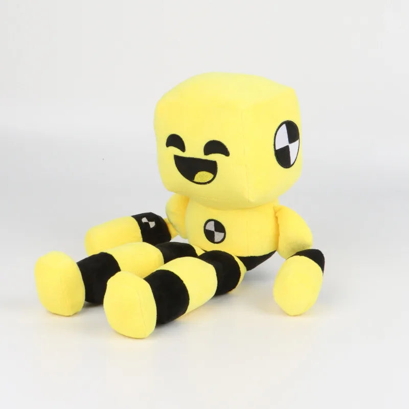 Dummy Danny stuffed toy back view showing soft premium cotton material quality
