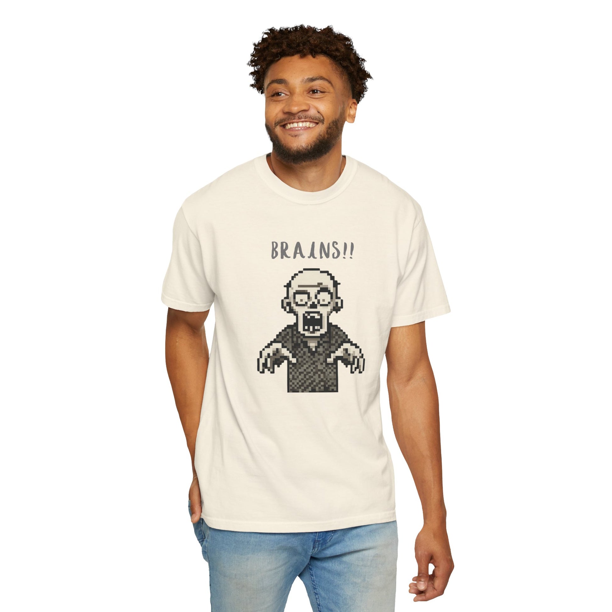 Durable 8-bit zombie themed streetwear.