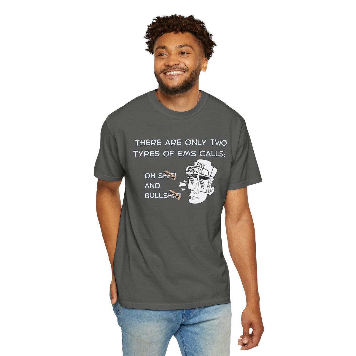 EMS humor inside joke t-shirt for hospital and ambulance staff