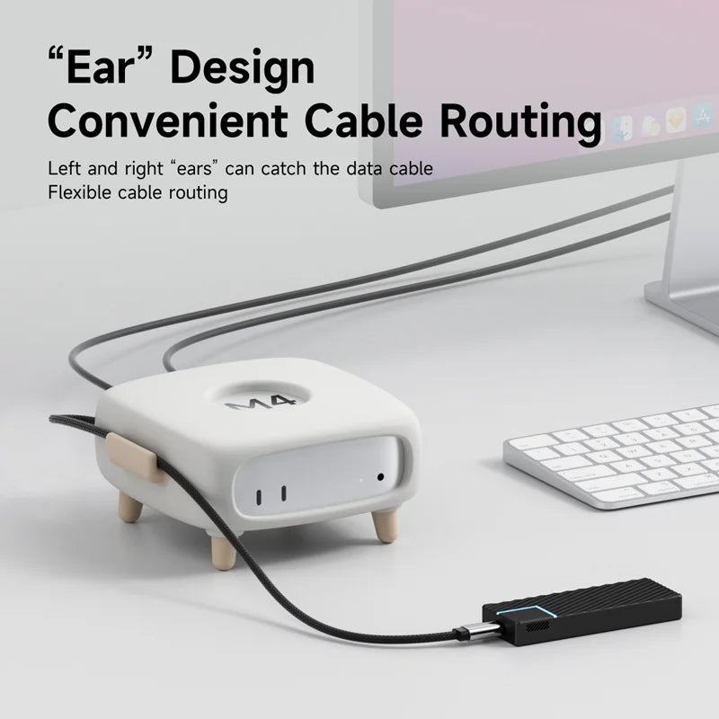 Easy installation of Mac Mini M4 Pro into record player inspired cover.