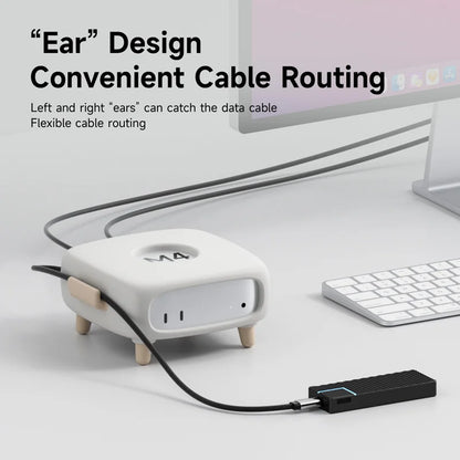 Easy installation of Mac Mini M4 Pro into record player inspired cover.