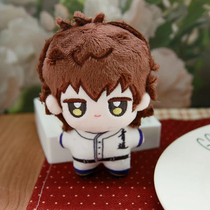 Eijun Sawamura plush close-up face detail handmade
