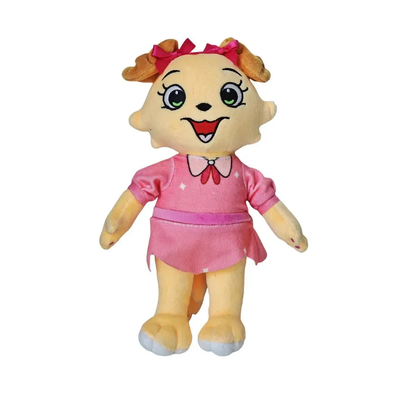 Ella plush front view handmade soft character plush toy 25cm
