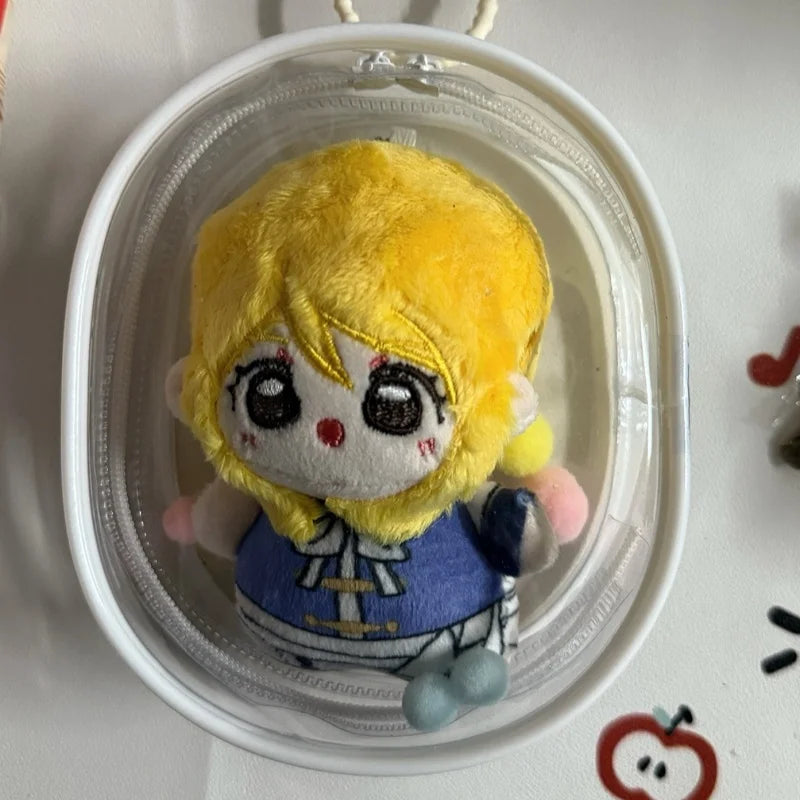Fairy Tail plushies set Lucy and Natsu chibi anime toys