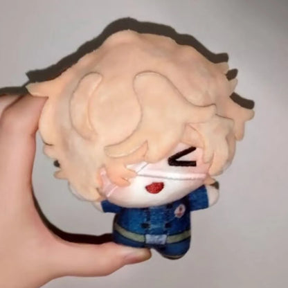 Fan-made Florian Brand Fire Investigator soft toy close-up
