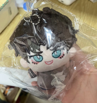 Fan-made Joseph Joestar plush close-up face detail

