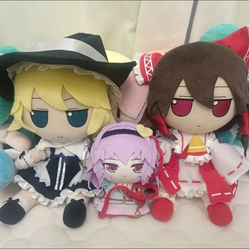 Fan-made Touhou plush Komeiji Satori side view