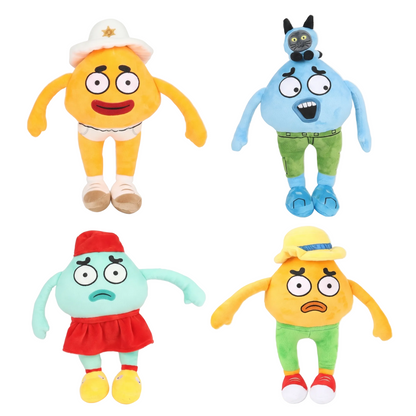 Fan inspired comedy horror co-op game plush handmade 30cm haunted mansion