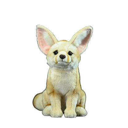 Fennec fox plush 27cm realistic big ears front view