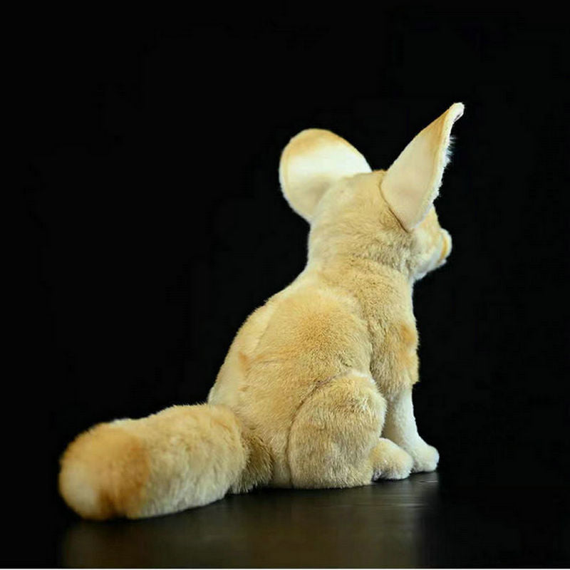 Fennec fox plush toy natural sandy desert coloring detail