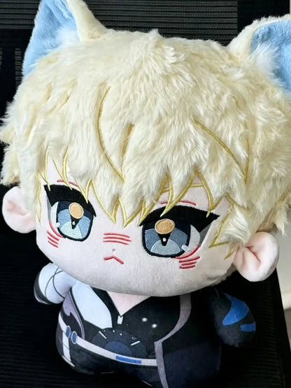 Fire attacker character plush shown from front angle