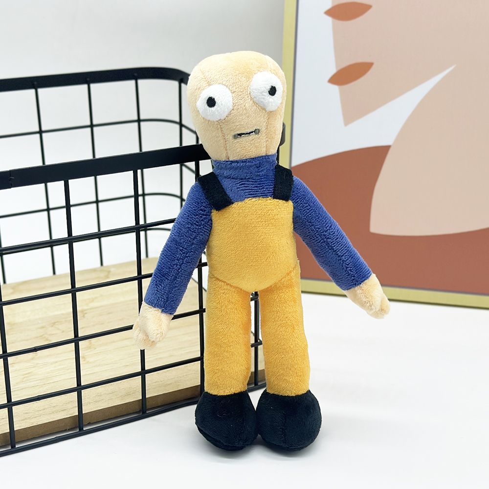 Fisherman Bob stuffed toy How to Fish indie game inspired handmade 22cm