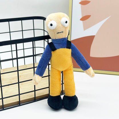 Fisherman Bob stuffed toy How to Fish indie game inspired handmade 22cm