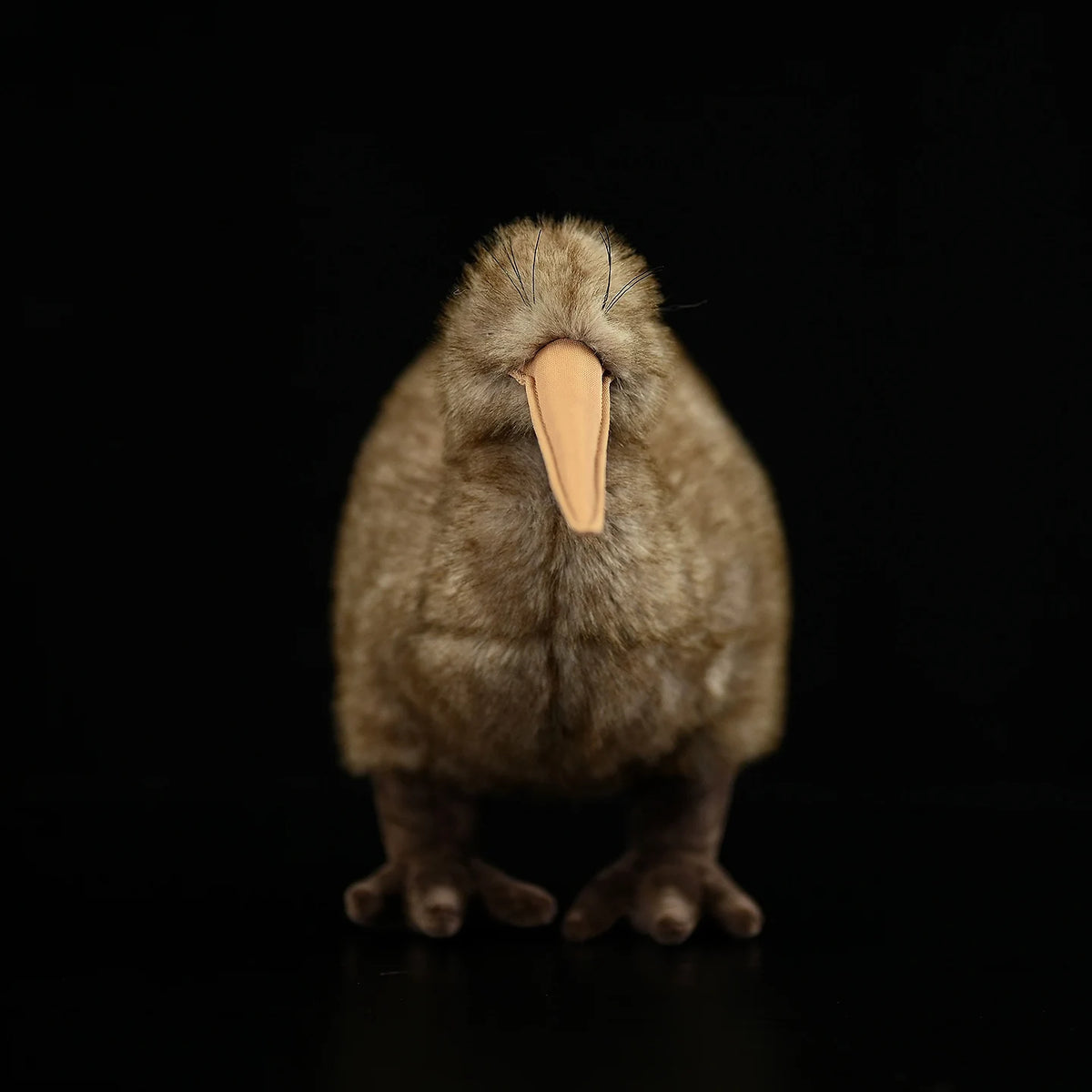 Flightless bird stuffed animal ultra soft plush texture detail
