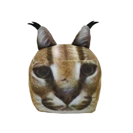 Floppa Plush square cat toy from Roblox