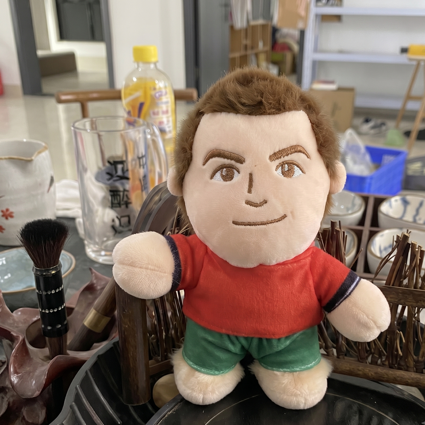 Football number 7 Player Plush