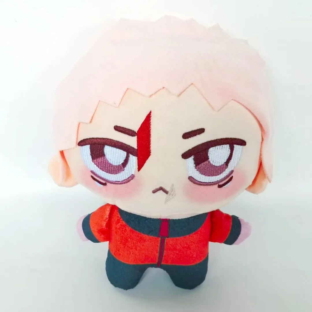 Yuji I custom plush toy fan-made anime collectible standing figure