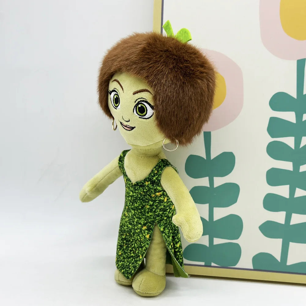Fruit Love Island kiwi plush standing upright on white background
