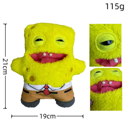 Fuggler Patrick Star 9 inch plush front view
