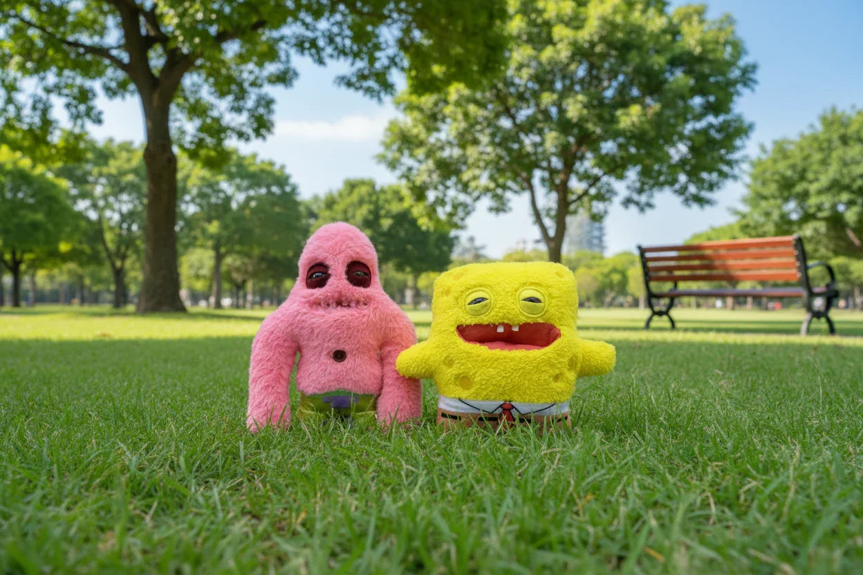 Fuggler SpongeBob SquarePants 8 inch yellow plush